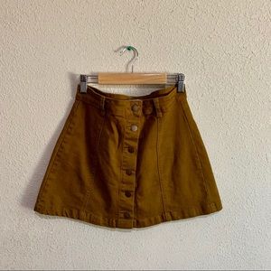 Button Down Skirt